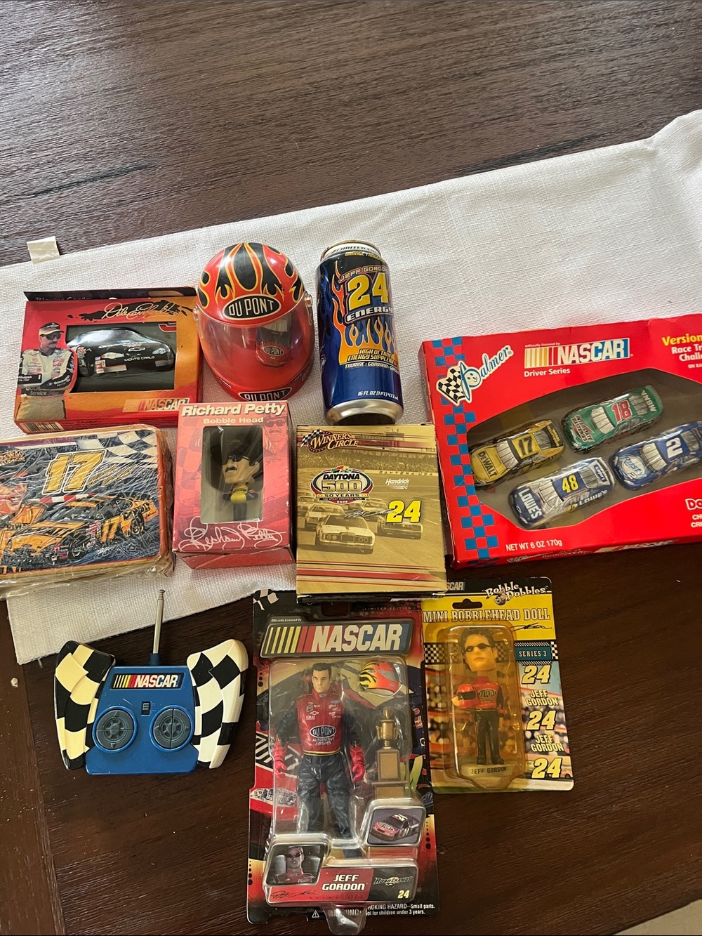 NASCAR collection memorabilia